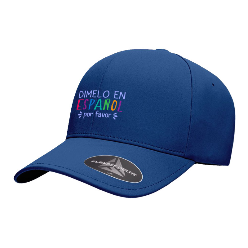 Dimelo En Espanol Por Favor Bilingual Latina Spanish Teacher T Shirt Seamless Cap by catotdmontis | Artistshot