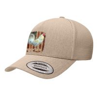 White Rooster Cock Fight Us Flag Yupoong Trucker Cap | Artistshot