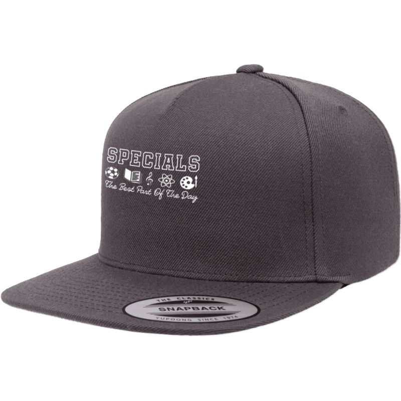 Specials Teacher Specials Squad Best Part Of The Day 5 panel snapback cap by jesusvega | Artistshot