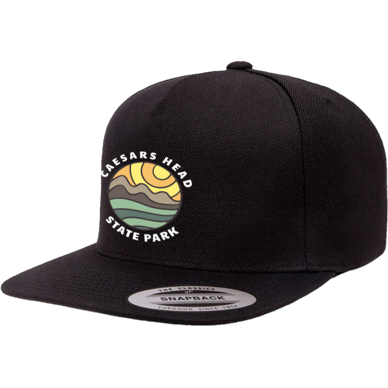 Caesars Head State Park South Carolina Sc Vacation Souvenir Long Sleev 5 panel snapback cap by cm-arts | Artistshot