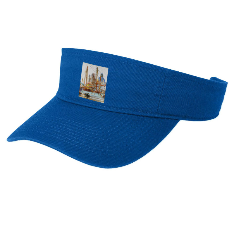 John Singer Sargent The Church Of Santa Maria Della Salute Fashion Visor by cm-arts | Artistshot