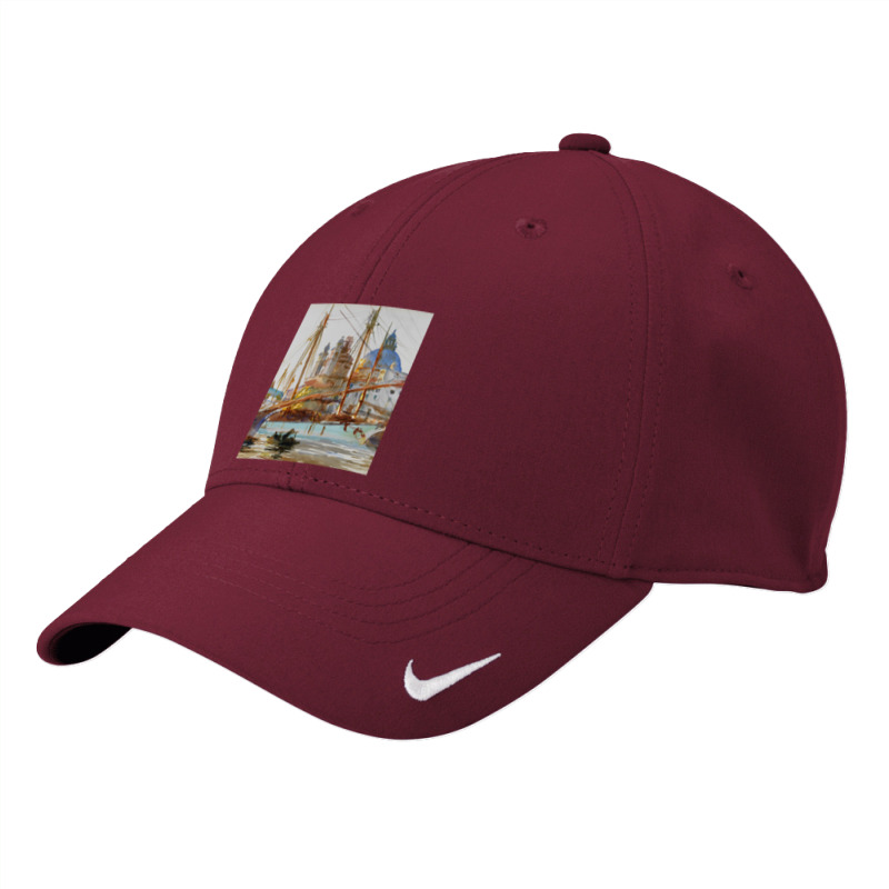 John Singer Sargent The Church Of Santa Maria Della Salute Nike Dri-FIT Cap by cm-arts | Artistshot