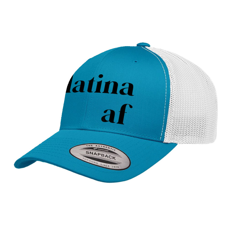 Latina Af Latin American Melanin  Afro Girl Retro Trucker Cap by SUSENLASS | Artistshot