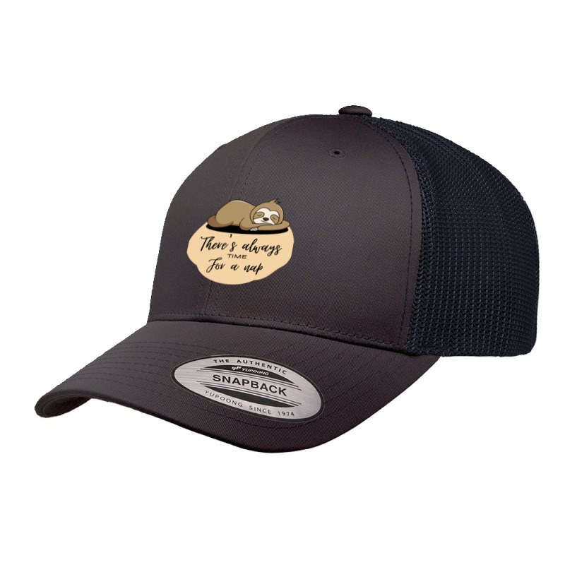 There's Always Time For A Nap Retro Trucker Cap by rastyrocl | Artistshot