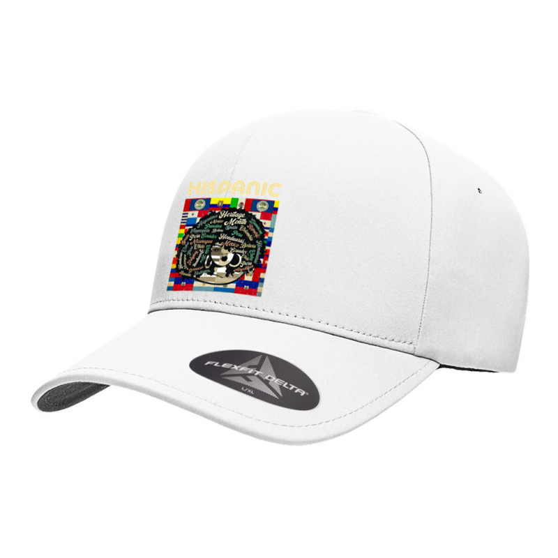 Latina Woman Art Hispanic Heritage Month Latin Country Flags 192 Seamless Cap by stress | Artistshot