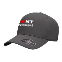 I Love My Principal, I Heart My Principal Seamless Cap | Artistshot