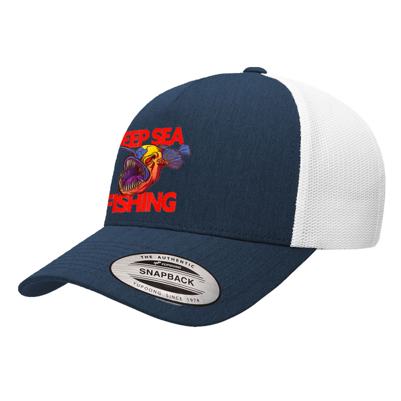 Deep Sea Fishing Anglerfish Deep Sea Monster Yupoong Trucker Cap by ROGERWILLIAMWARD | Artistshot