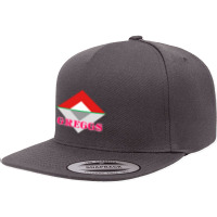 Greggs - Funny Sausage Roll 5 Panel Snapback Cap | Artistshot