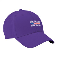 Don The Con  Lock Him Up  Anittrump Nike Dri-fit Cap | Artistshot