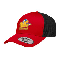 Water Polo Rubber Duck Dominate Or Drown On Funny Water Polo Retro Trucker Cap | Artistshot