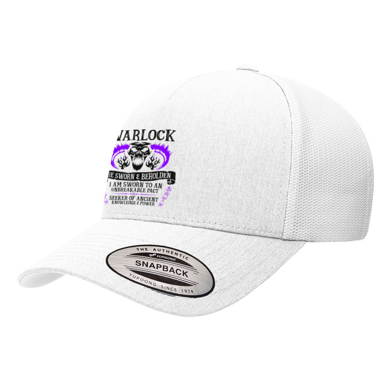 The Warlock Fantasy Rpg Tabletop Rpg Ttrpg D20 Yupoong Trucker Cap by femalesbaubles | Artistshot