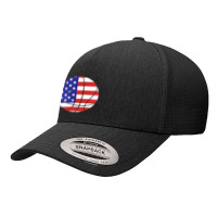 Patriotic American Us Flag Fourth July Basketball Yupoong Trucker Cap | Artistshot