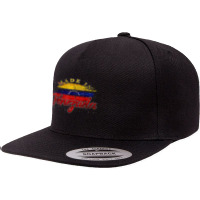 Latin American Gift Proud Venezuelan Made In Venezuela 5 Panel Snapback Cap | Artistshot