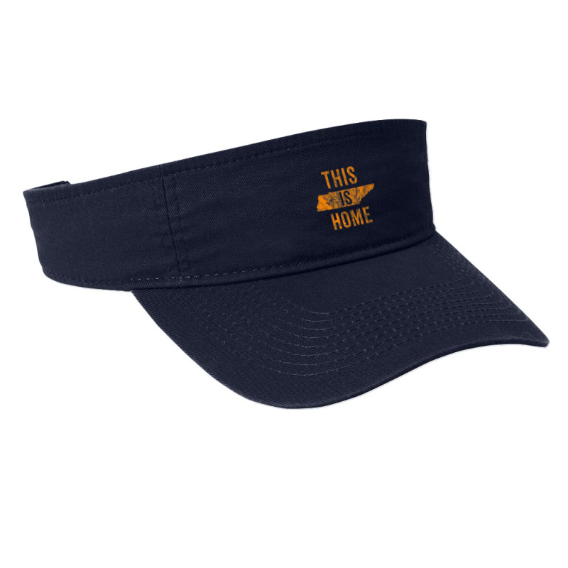 This Is Home Tennessee State Orange Proud Fan Vintage Fashion Visor by cm-arts | Artistshot