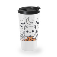 Pumpkin Cate Travel Mug | Artistshot