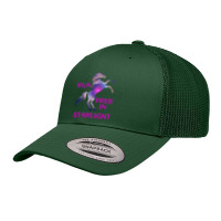 Limited Edition Purple Amethyst Starry Night Sky Milky Way Galaxy Rear Retro Trucker Cap | Artistshot