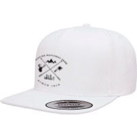 Glacier Bay National Park Souvenir 5 Panel Snapback Cap | Artistshot