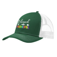 Blessed Principal Back To School Principal Appreciation Gift Pa Trucker Cap | Artistshot