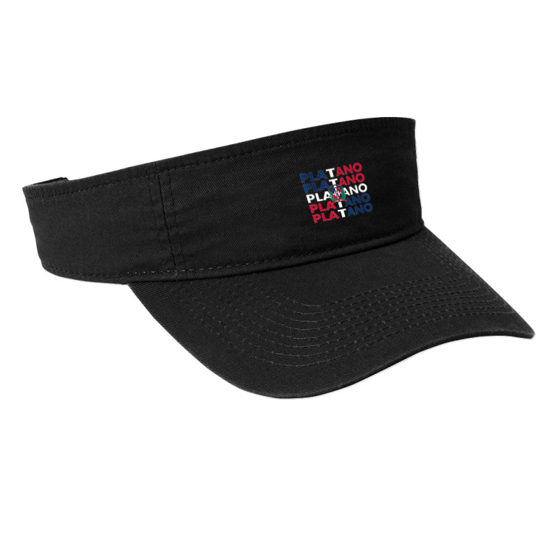 Platano Power Dominican Republic Flag Dominicana Fashion Visor by cm-arts | Artistshot