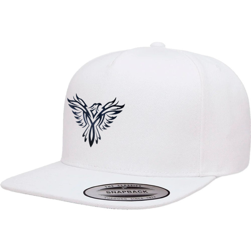 Night Sky Stars Phoenix Mythical Bird Rising Born Again 5 panel snapback cap by JaronKennedy | Artistshot