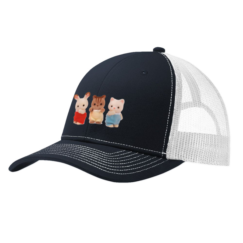 Sylvanian Families Bunny Squirrel And Cat Pa Trucker Cap by cm-arts | Artistshot