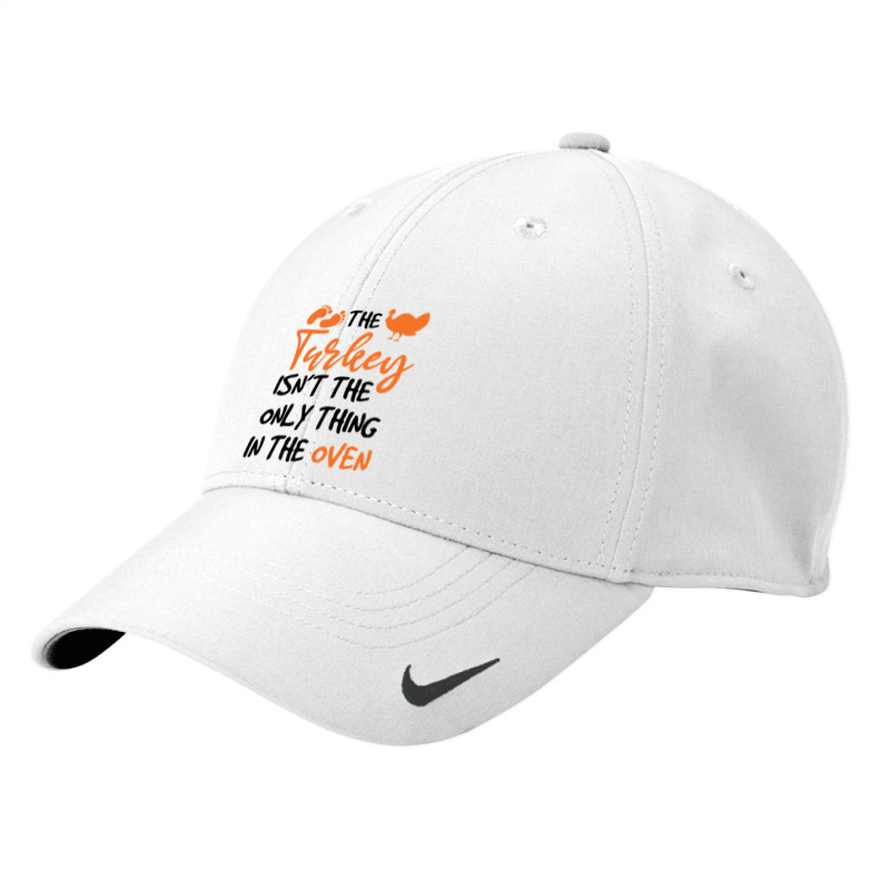 Funny Thanksgiving Gift For Pregnant Women Nike Dri-FIT Cap by Kemriban527 | Artistshot