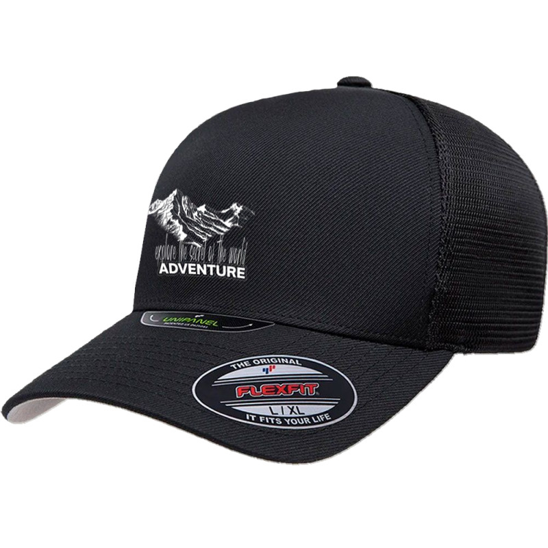 Adventure Unipanel Trucker Mesh Cap by izza store | Artistshot