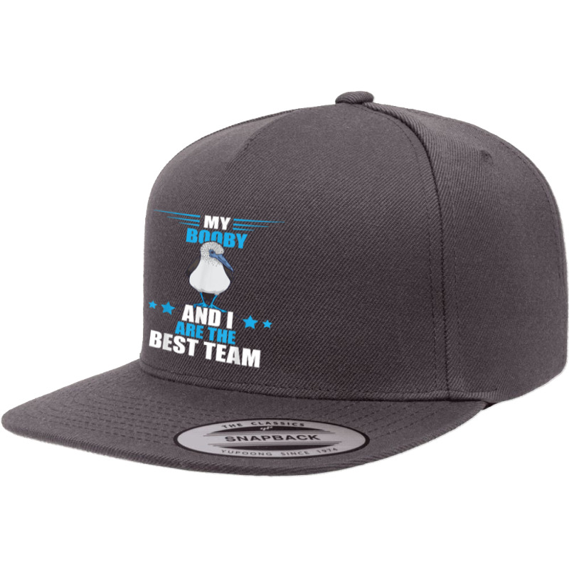 Blue Footed Booby Best Team Blue Footed Booby Lover Seabird T Shirt 5 panel snapback cap by beckiguralk28 | Artistshot