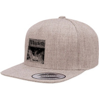 Graphic Movies Mcdormandss Vintage Music 5 Panel Snapback Cap | Artistshot