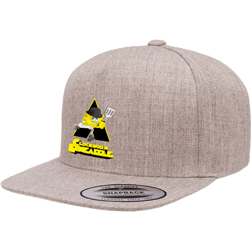 Clockwork Pineapple 5 panel snapback cap by MARIASANTIAGO | Artistshot