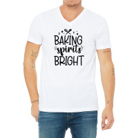 Baking Spirit Bright V-neck Tee | Artistshot