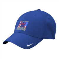 Us Veteran Wife I Married Mine American Flag Nike Dri-fit Cap | Artistshot