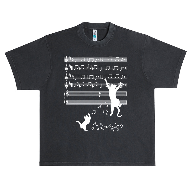 A Collapse Of Music Notes Urban Heavy T-shirt by bimobimo | Artistshot