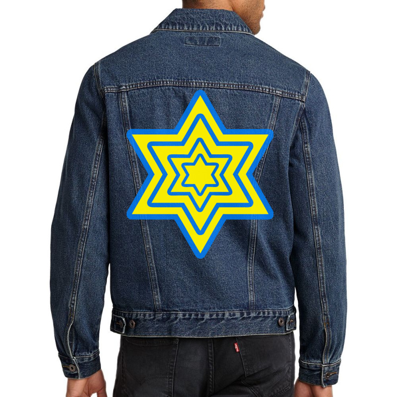 Jewish Star T  Shirtjewish Star T  Shirt Men Denim Jacket | Artistshot