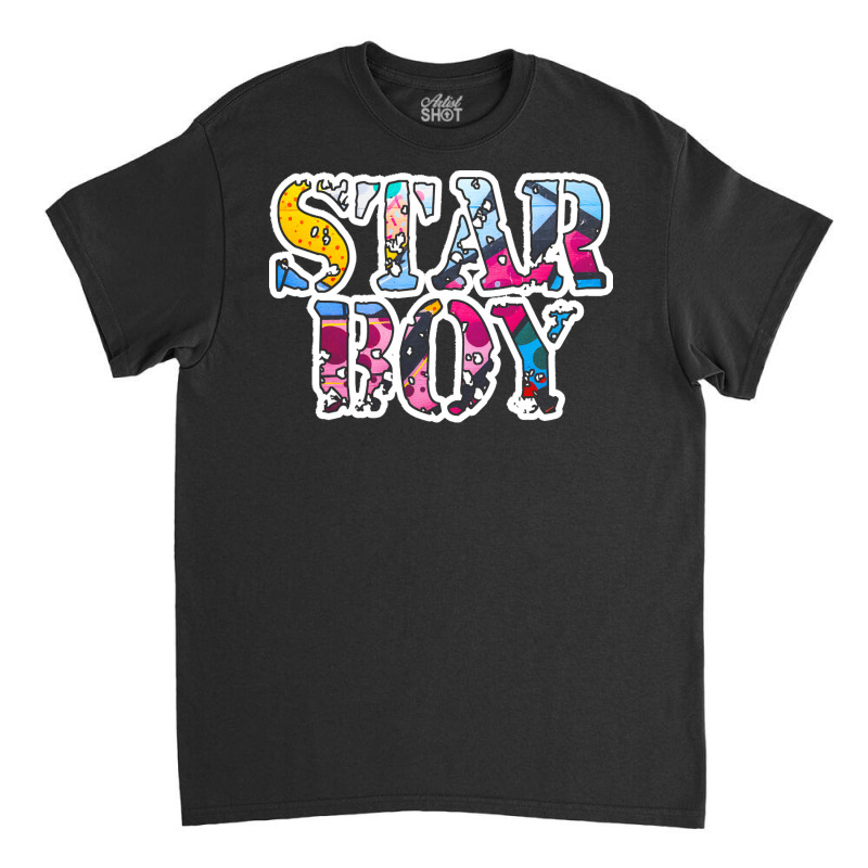 Urban Clothing T  Shirt Urban Style Star Boy Pattern T  Shirt Classic T-shirt | Artistshot