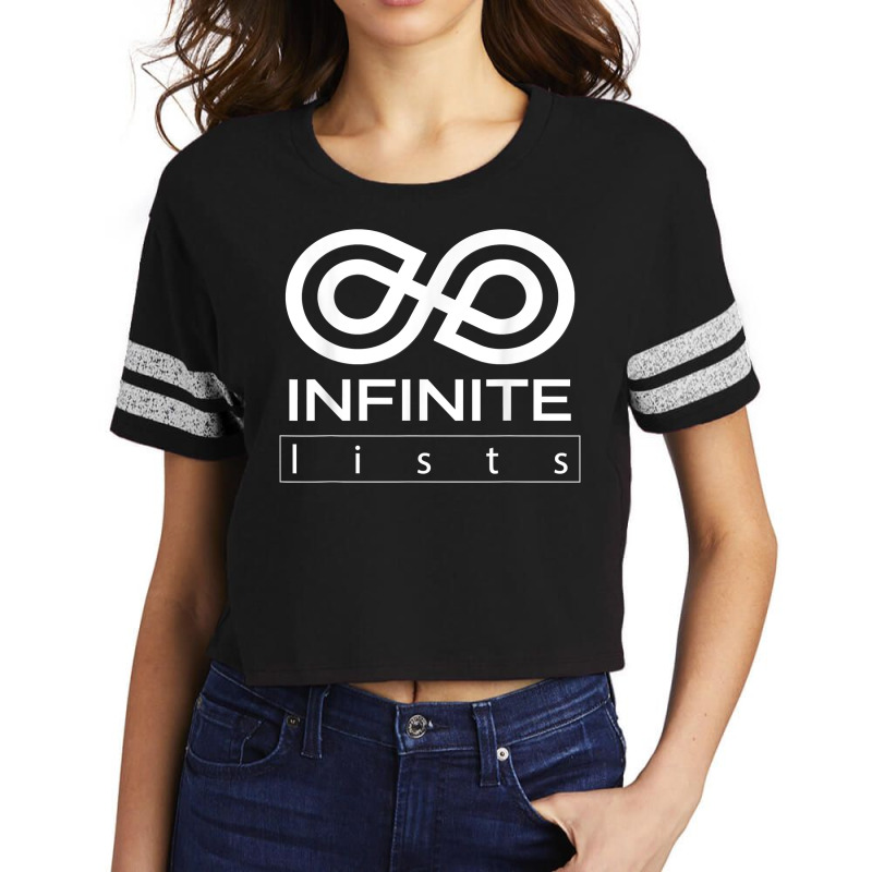 Funny White Infinite Lists T Shirt Men Woman Kids 5 Colors T Shirt Scorecard Crop Tee by kadejahdomenick | Artistshot