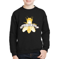 Save The Bees Honey Youth Sweatshirt | Artistshot