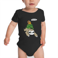 Wheeee! Sloth Turtle Snail Funny Animal Lover Running Tee Premium Baby Bodysuit | Artistshot