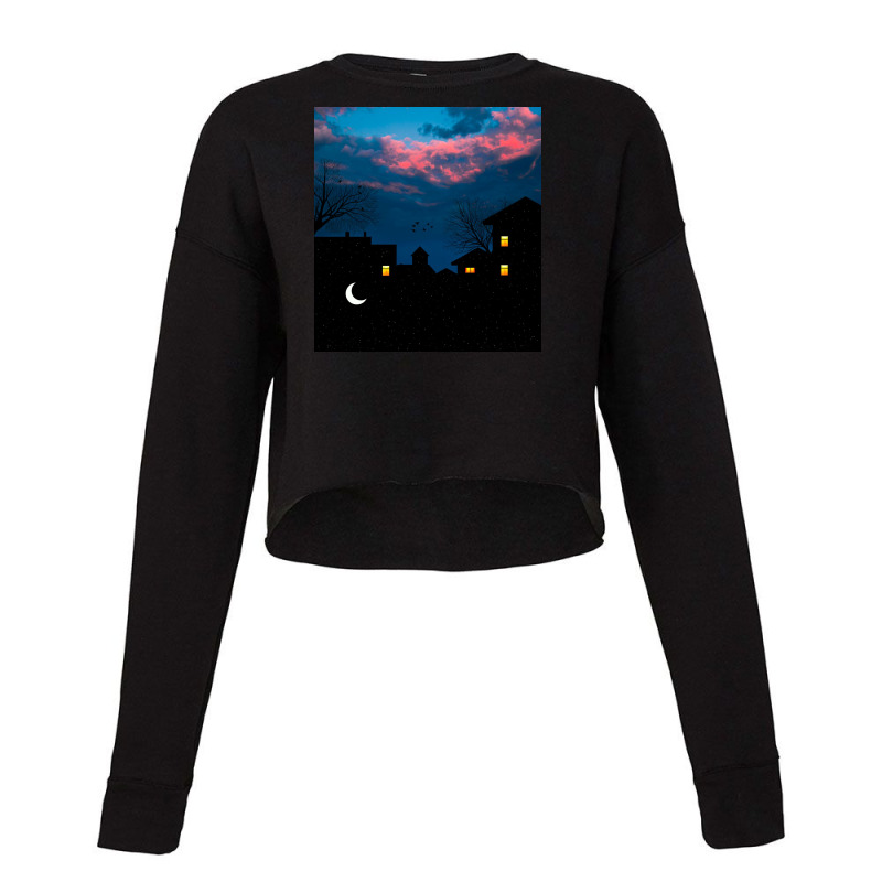 Moon Cropped Sweater | Artistshot