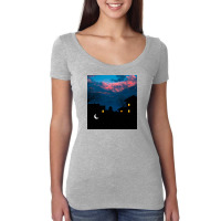 Moon Women's Triblend Scoop T-shirt | Artistshot