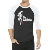 Donald Trump The Wallfather 3/4 Sleeve Shirt | Artistshot