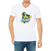 The Clarke Crusaders V-neck Tee | Artistshot