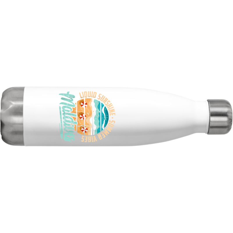 Maldives Liquid Sunshine Summer Vibes Maldives Vacation T Shirt Stainless Steel Water Bottle | Artistshot