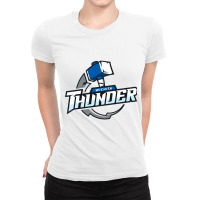 The-wichita-thunder-pen Ladies Fitted T-shirt | Artistshot