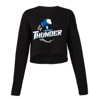 The-wichita-thunder-pen Cropped Sweater | Artistshot