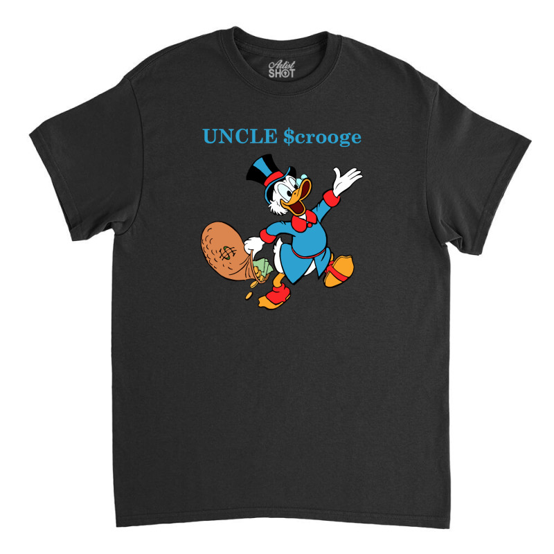 Scrooge Duck Tales Art Gift For Fans Classic T-shirt | Artistshot