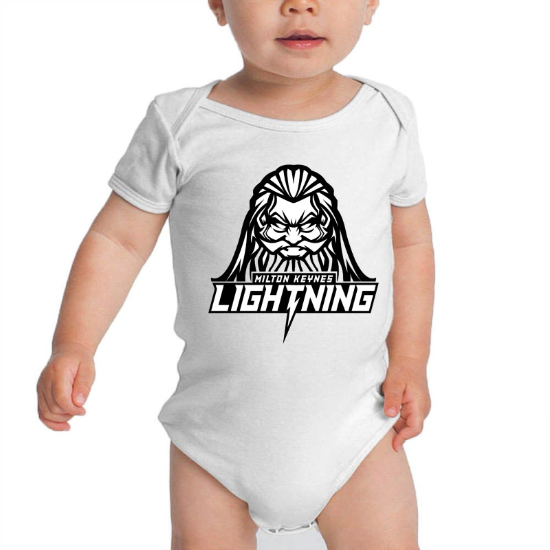 The-milton-keynes-lightning-pen Baby Bodysuit by jaber | Artistshot