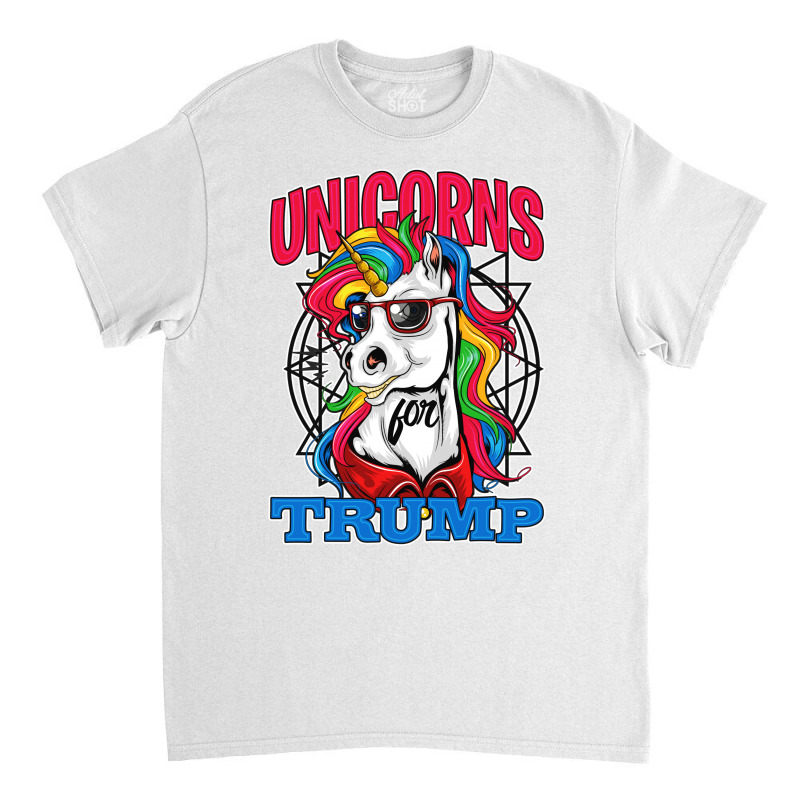 Unicorns For Trump Classic T-shirt | Artistshot