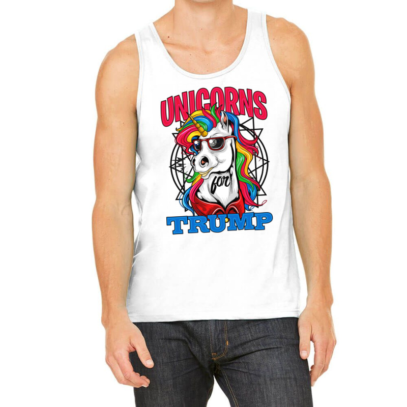 Unicorns For Trump Tank Top | Artistshot