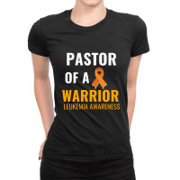 Pastor Of A Warrior Ladies Fitted T-shirt | Artistshot